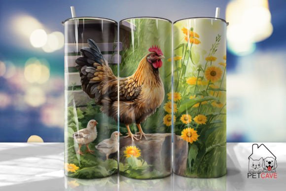 Chicken Farm Tumbler 20oz