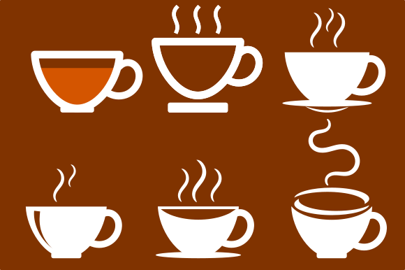 Cup Icons Set