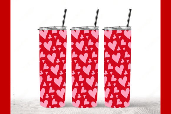 Heart Tumbler Sublimation, Tumbler Wrap