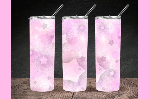 Pink Pattern Tumbler Wrap