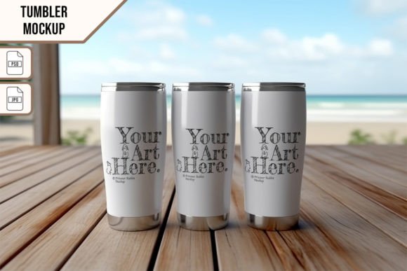 Tumbler Mockup Smart Object Template