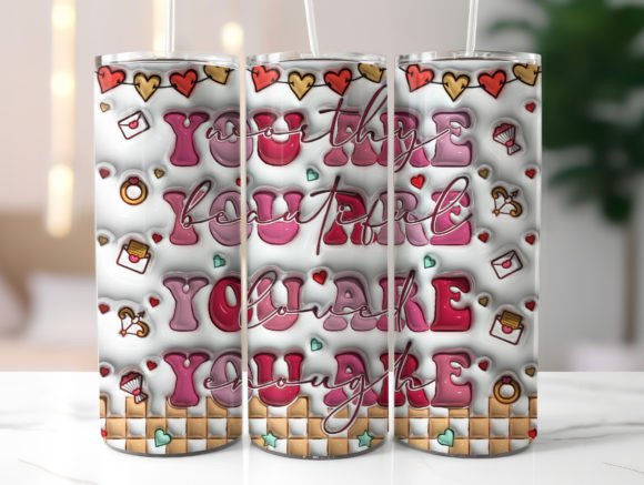Valentines Day Inflated Tumbler Wrap